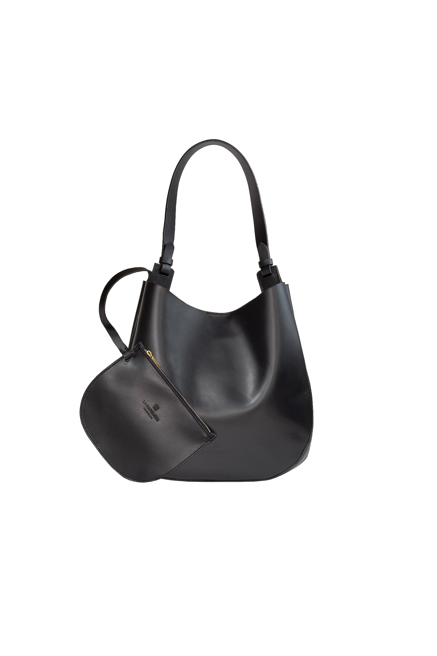 Saddle Handbag - Black