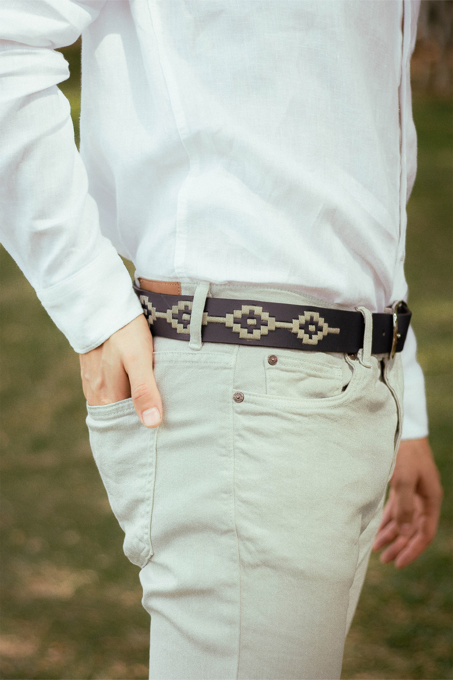 Celeste Leather Handcrafted Belt