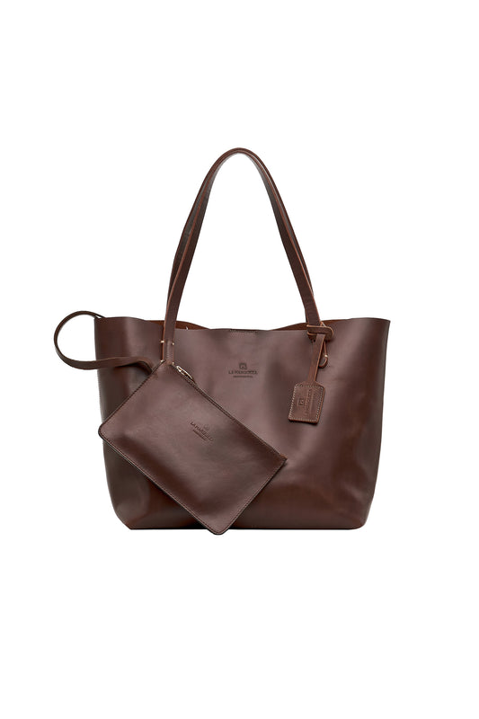 Classic Handbag - Dark Chocolate