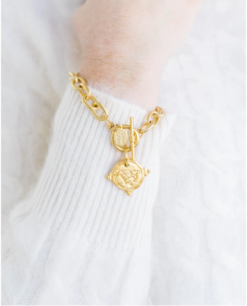 Equestrian Intaglio Bracelet