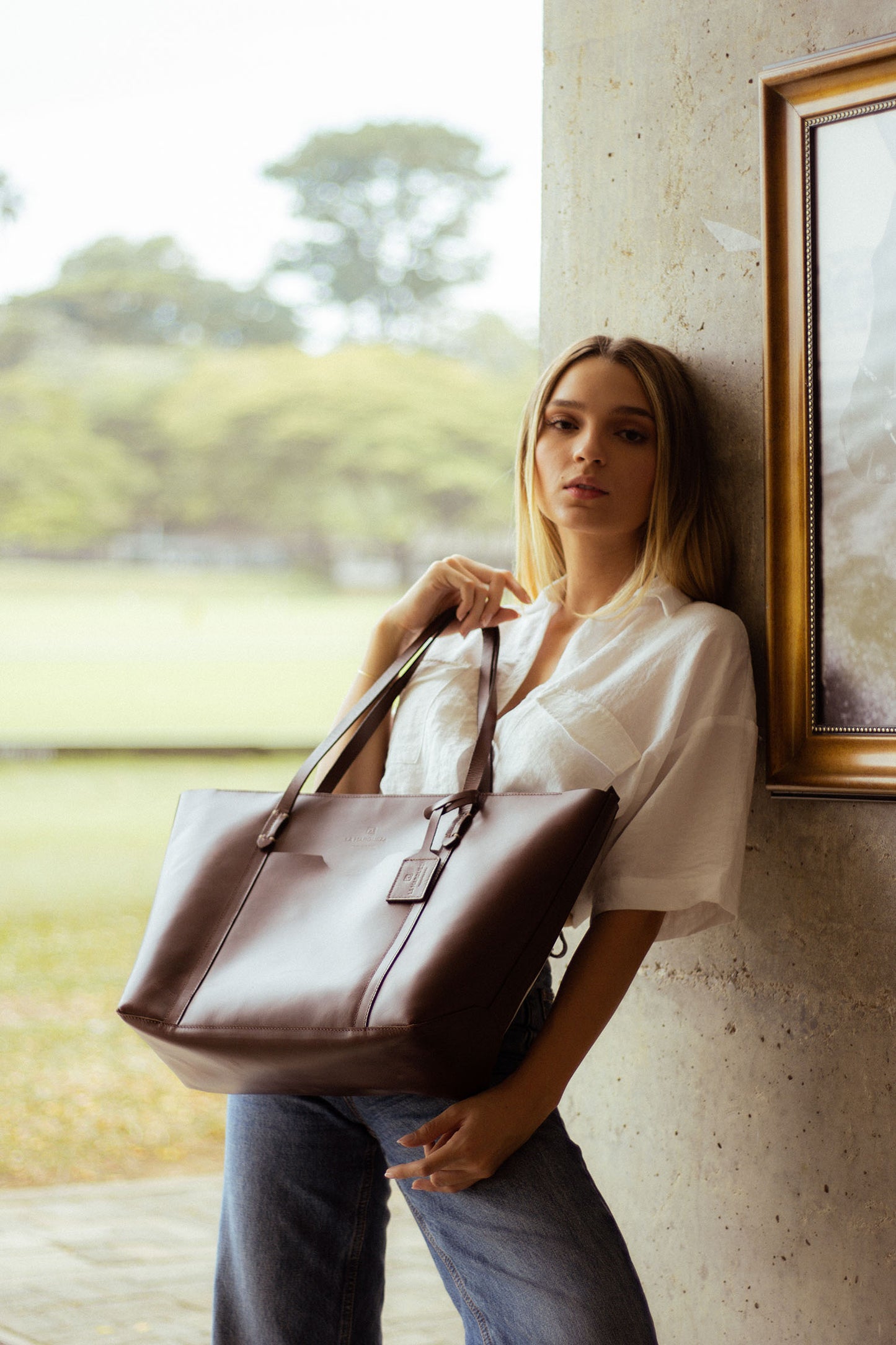 Dressage Handbag - Dark Chocolate