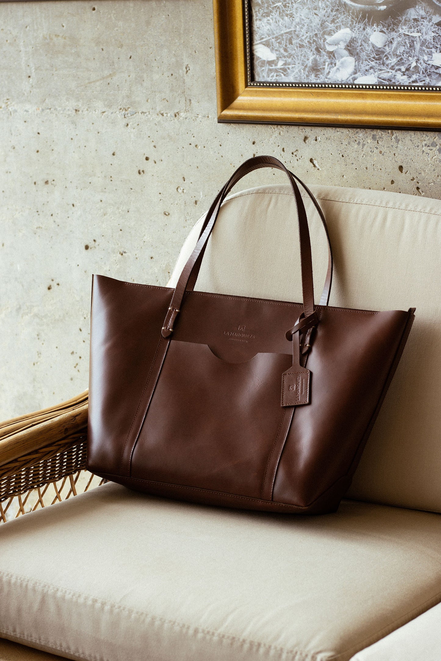 Dressage Handbag - Dark Chocolate