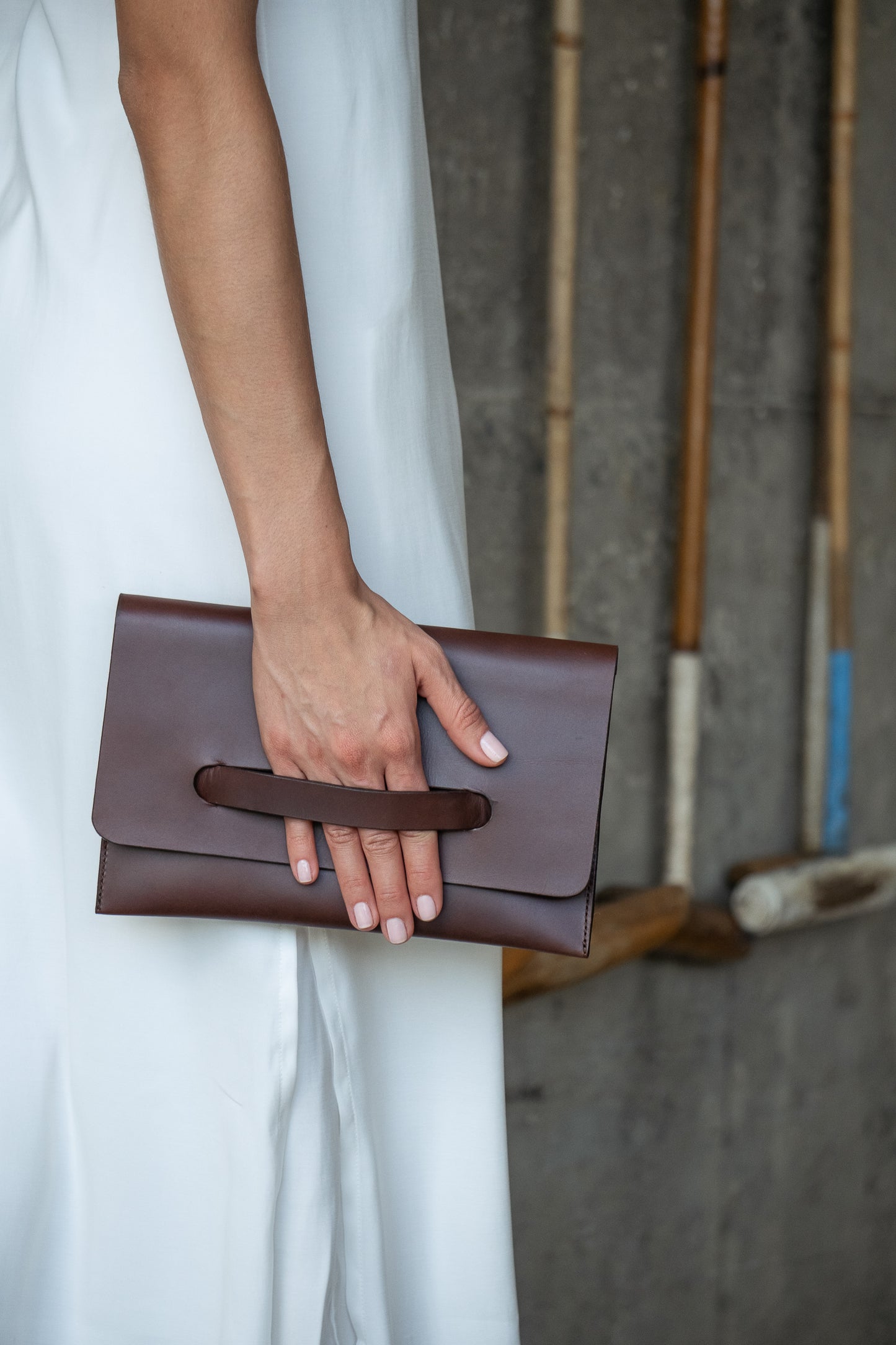 Yanina Pouch - Dark Chocolate