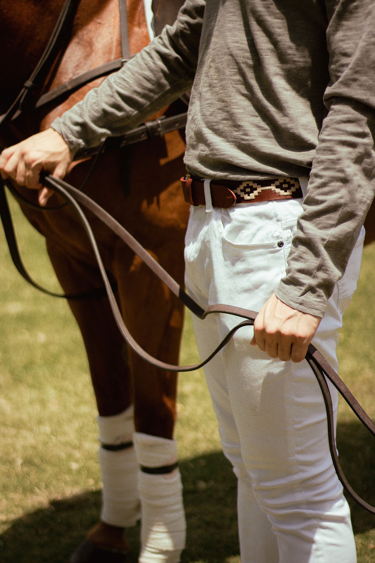 Piton Leather Handcrafted Belt