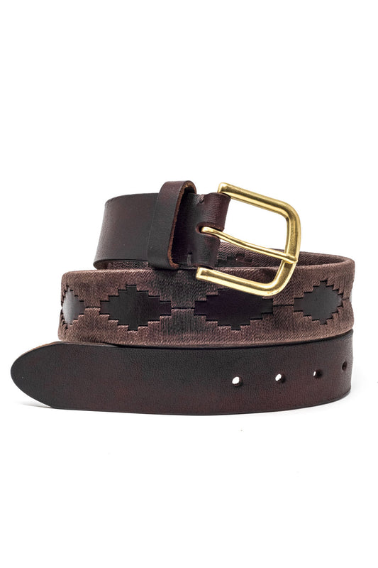 Latte Leather Handcrafted Belt