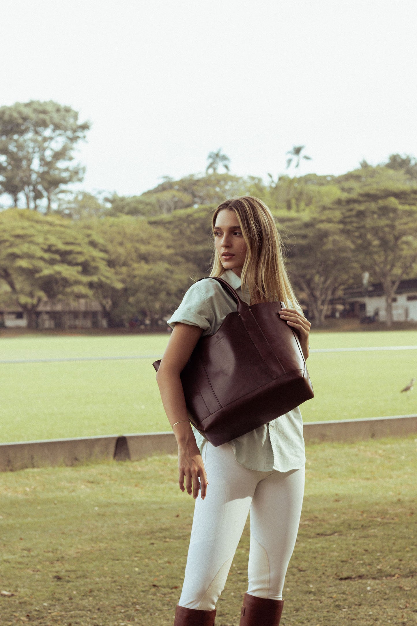 Melania Handbag Dark Chocolate