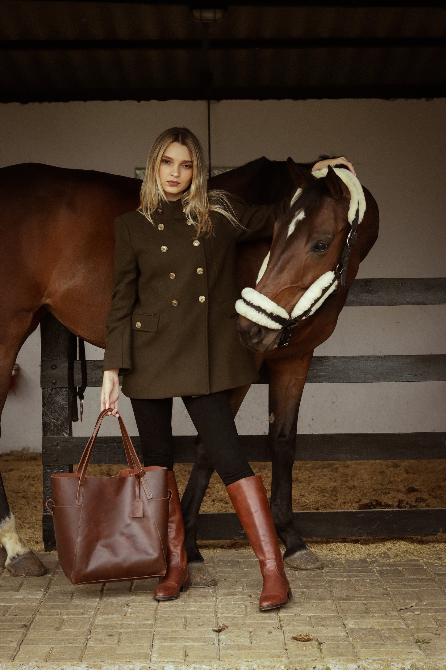 Derby Handbag - Dark Chocolate