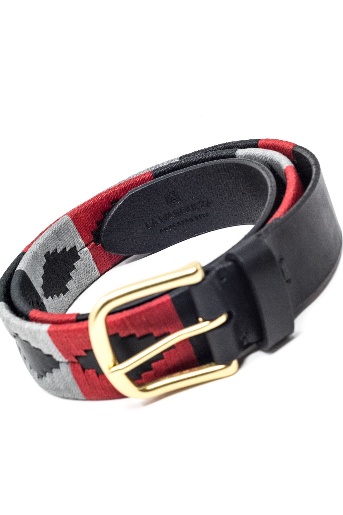 Crimson Leather Handcrafted Belt