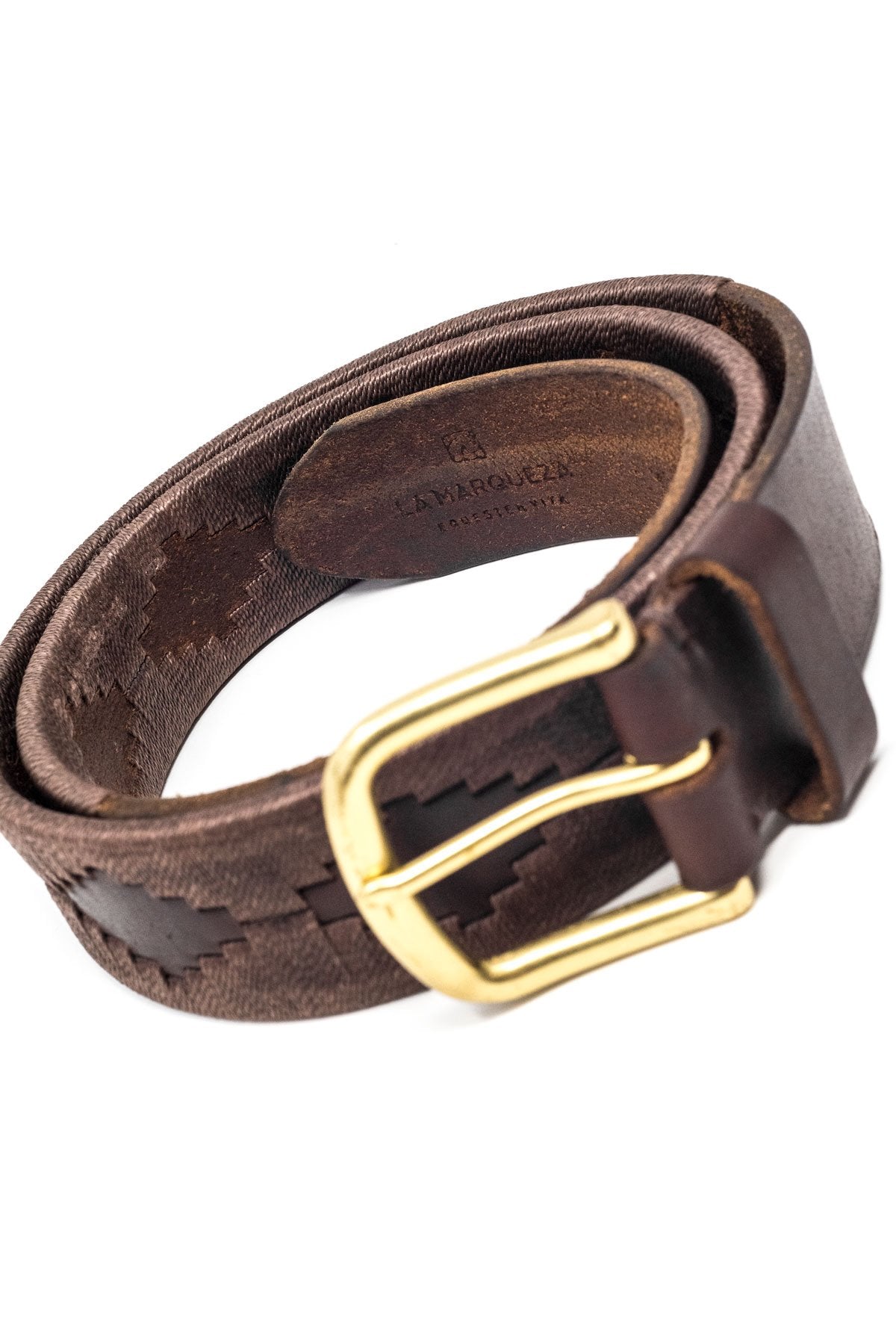 Latte Leather Handcrafted Belt
