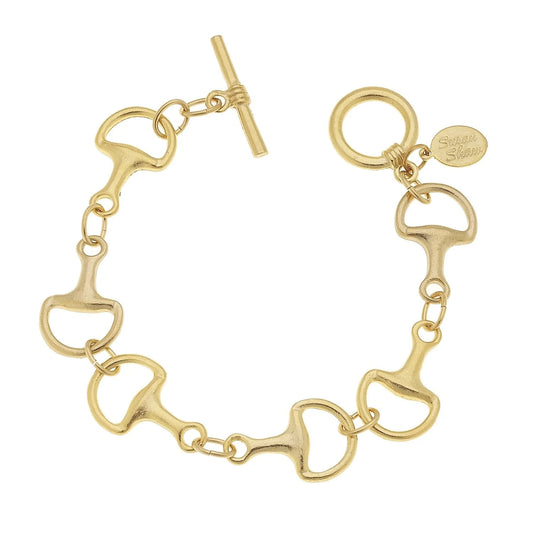 Horse Bit Toggle Bracele