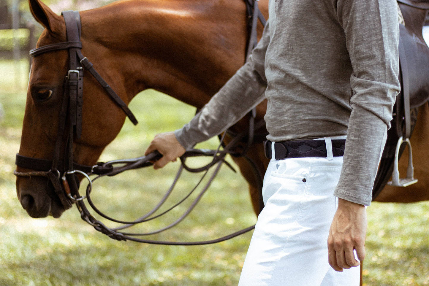 Azure Leather Handcrafted Belt