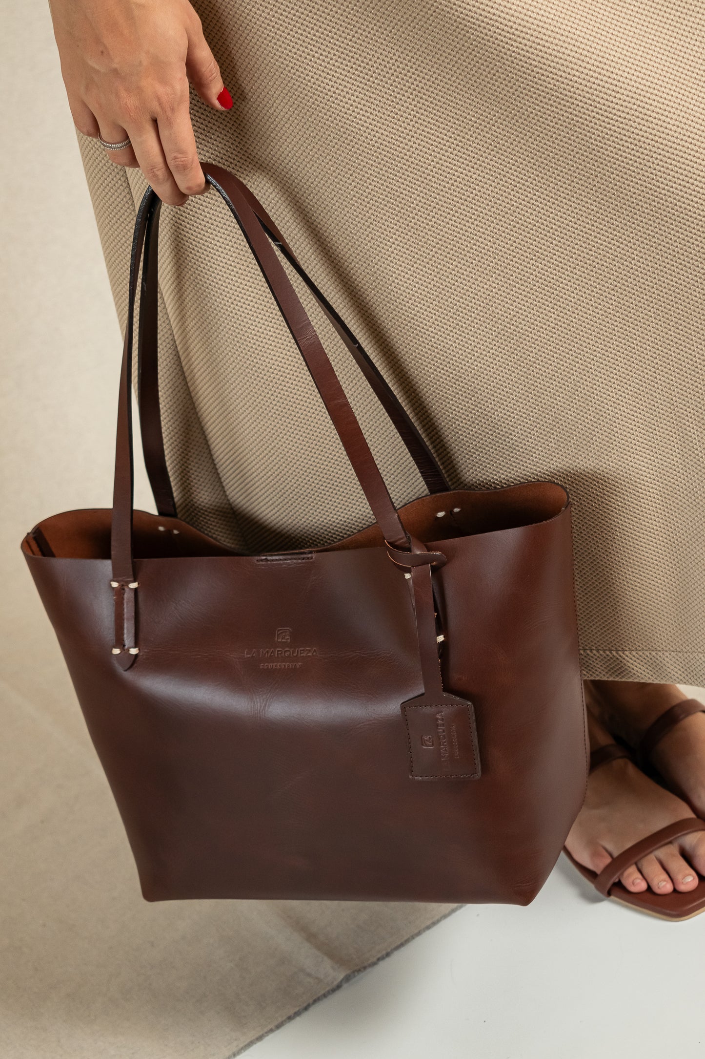 Classic Handbag - Dark Chocolate