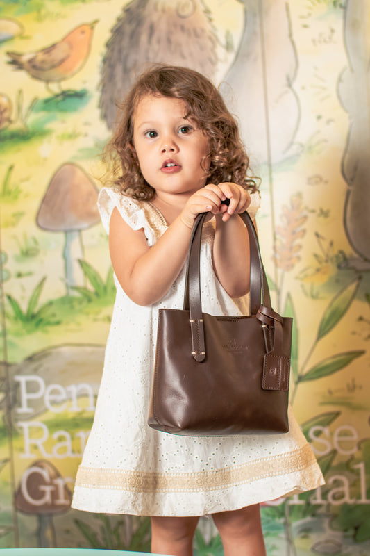MINI Classic Handbag - Dark Chocolate