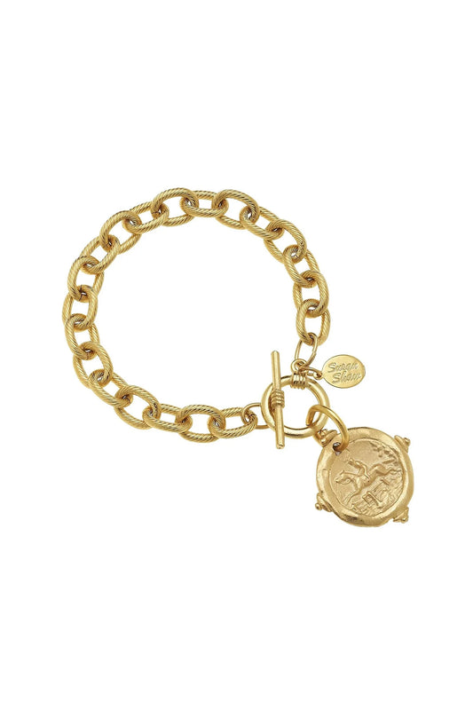 Equestrian Intaglio Bracelet