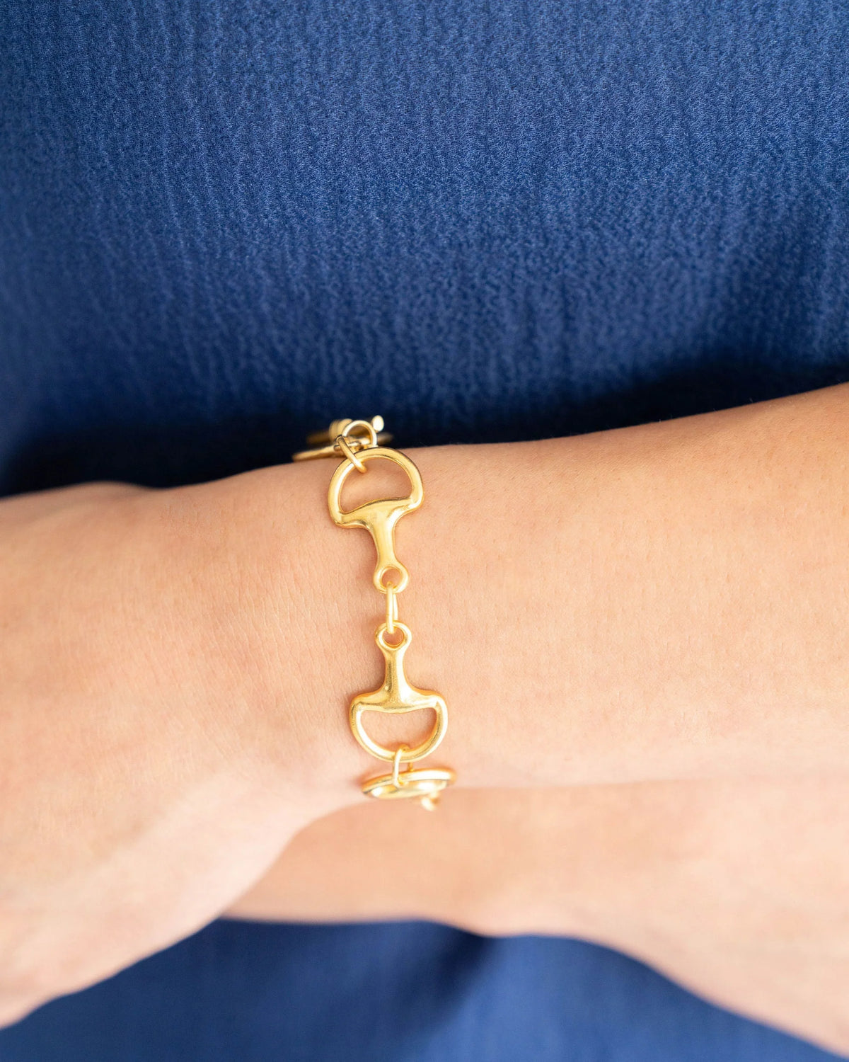 Horse Bit Toggle Bracele