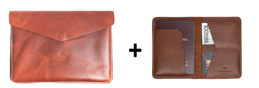 LAPTOP SLEEVE + PASSPORT