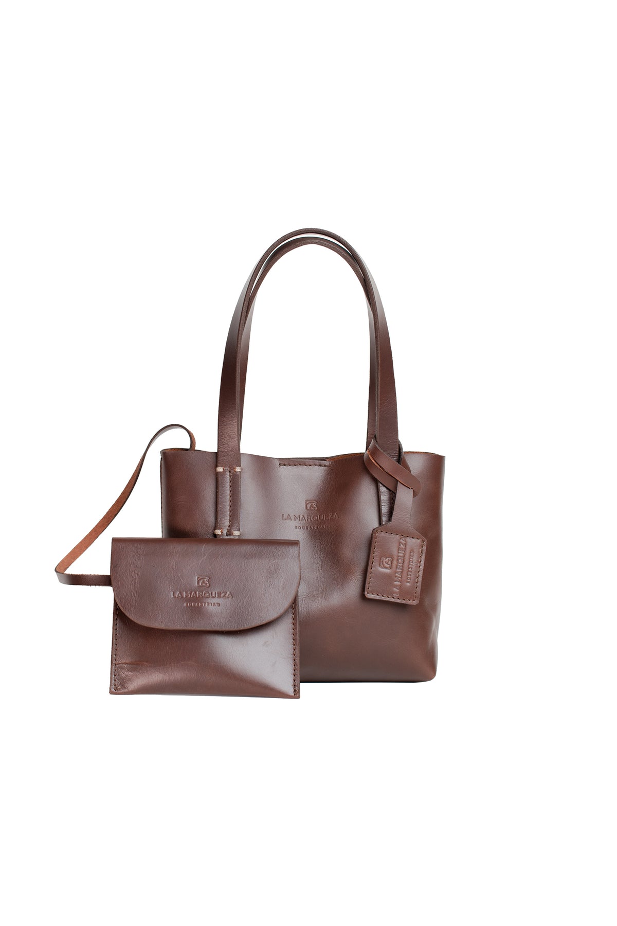 MINI Classic Handbag - Dark Chocolate