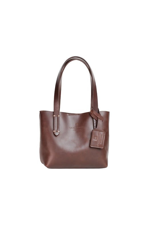 MINI Classic Handbag - Dark Chocolate