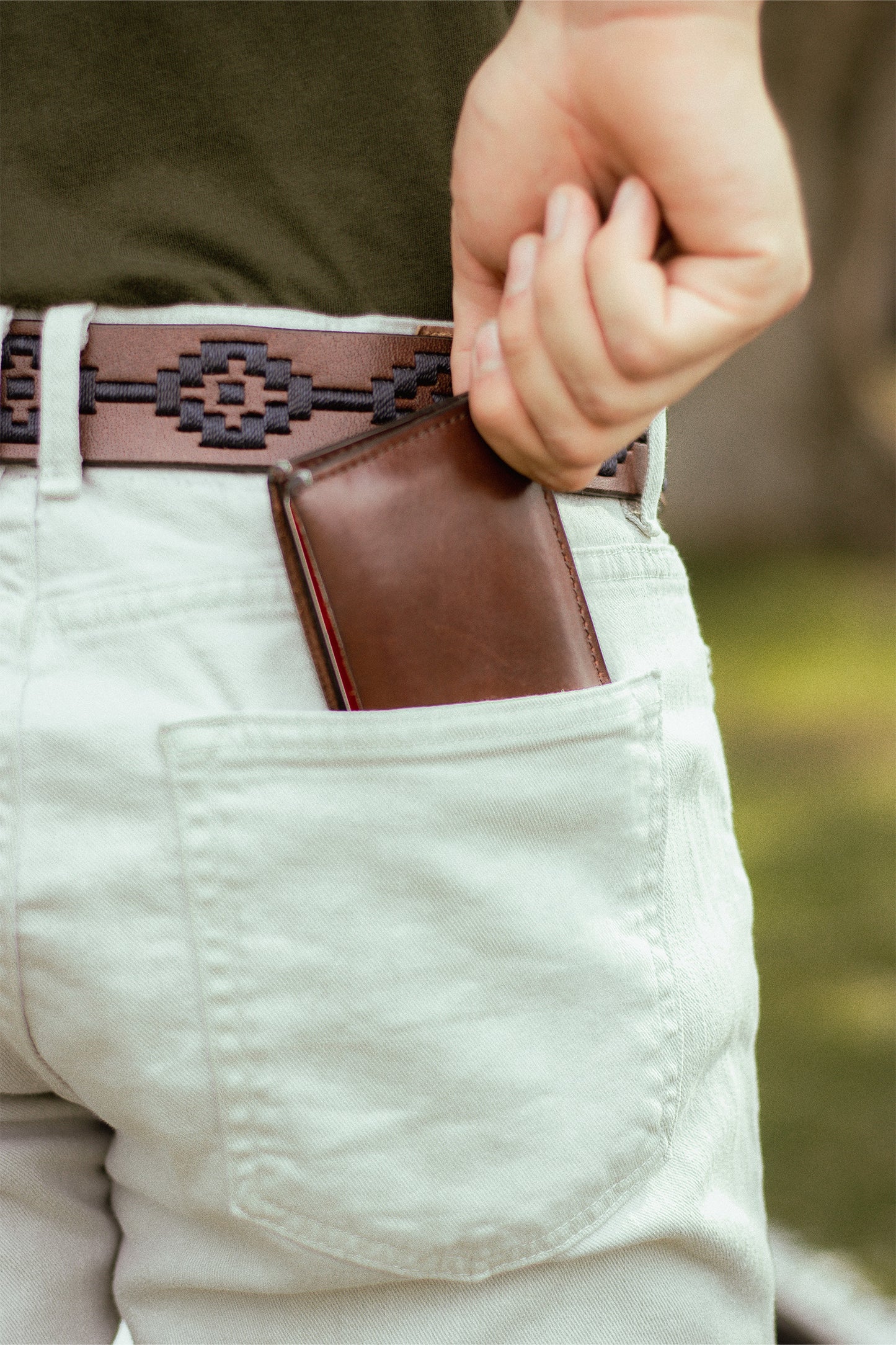 Pampa Leather Handcrafted Belt