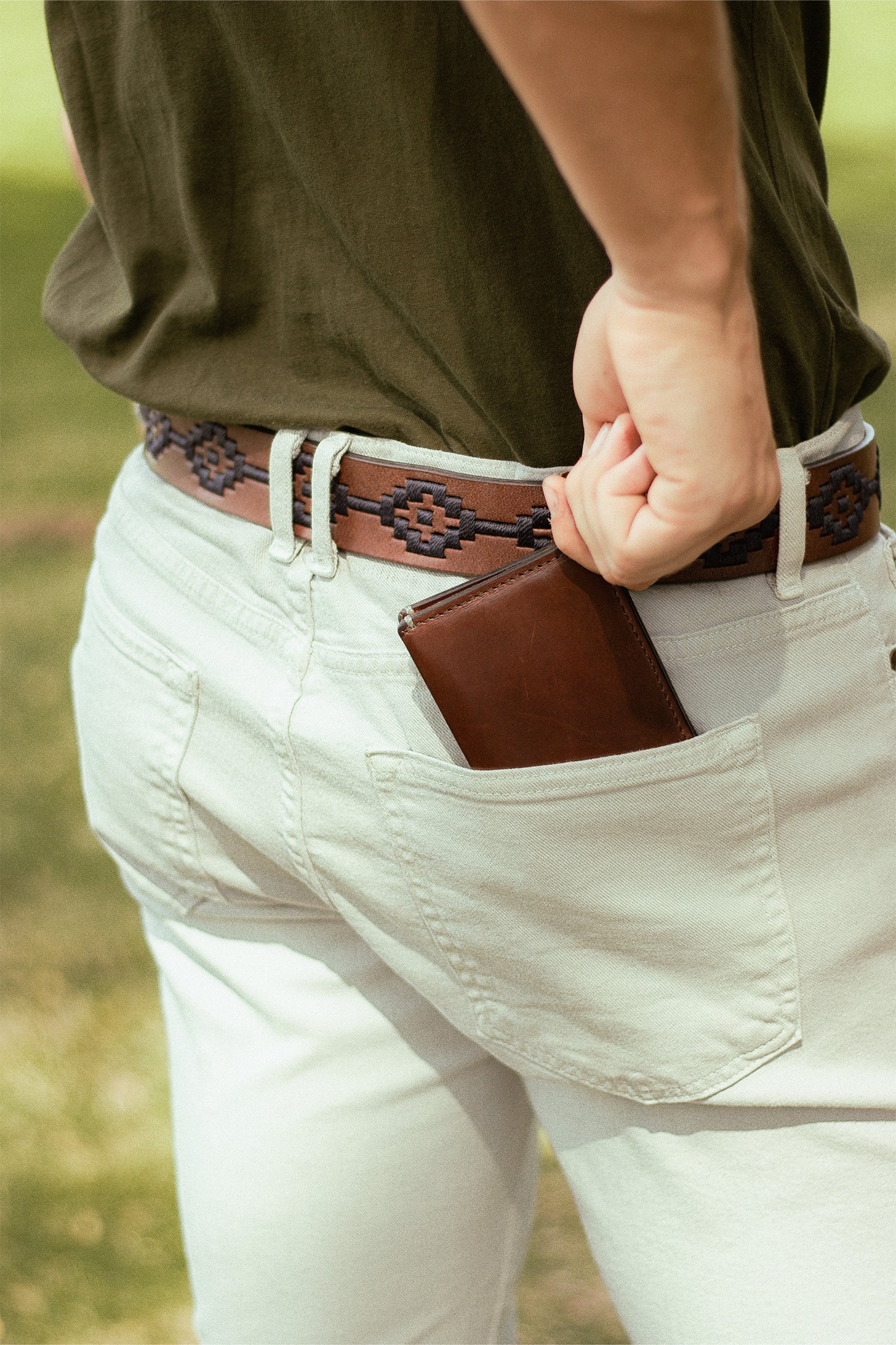 Pampa Leather Handcrafted Belt