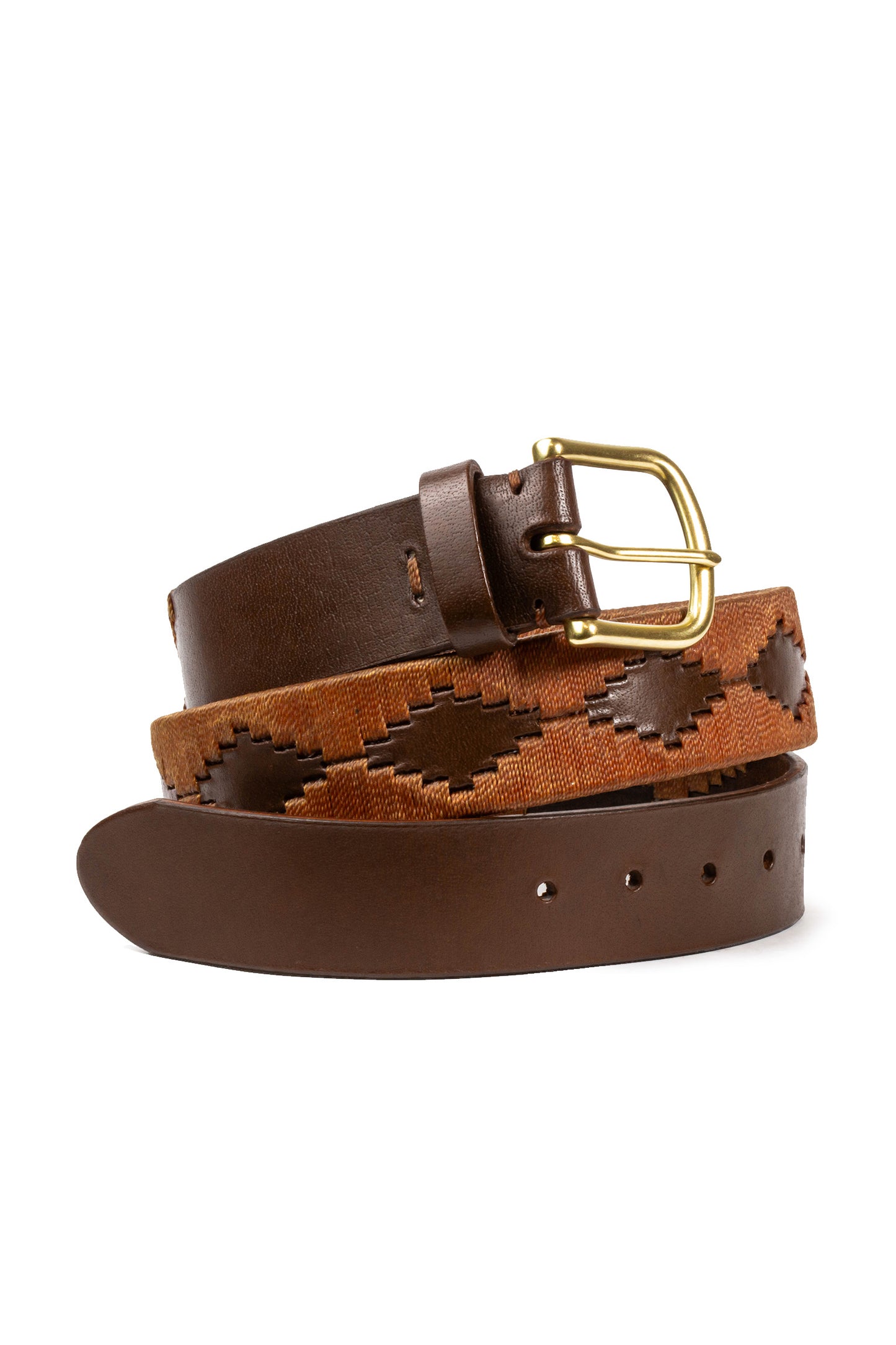 Caramel Leather Handcrafted Belt