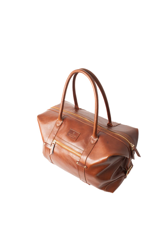 Leather Travel Bag - Honey